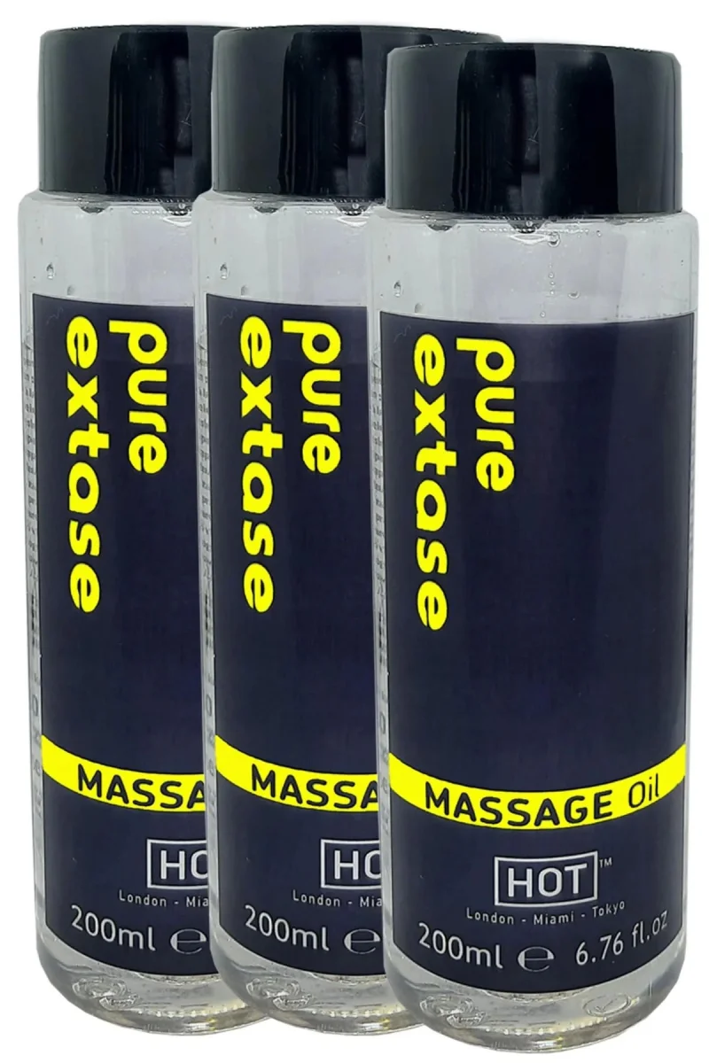 Pure Extase Massage Oil 600 ml Aromalı Masaj Yağı X 3 ADET