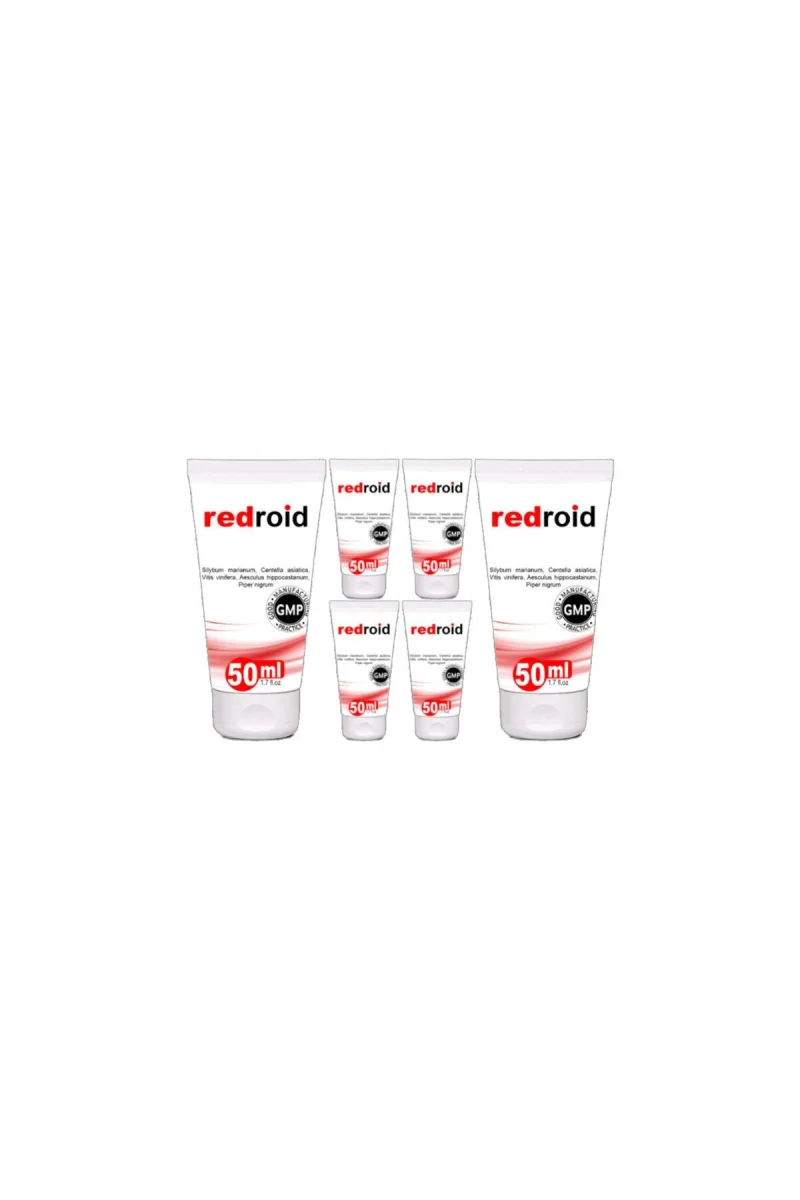 Redroid Rahatlatıcı Bakım Masaj Kremi 6x50 ml