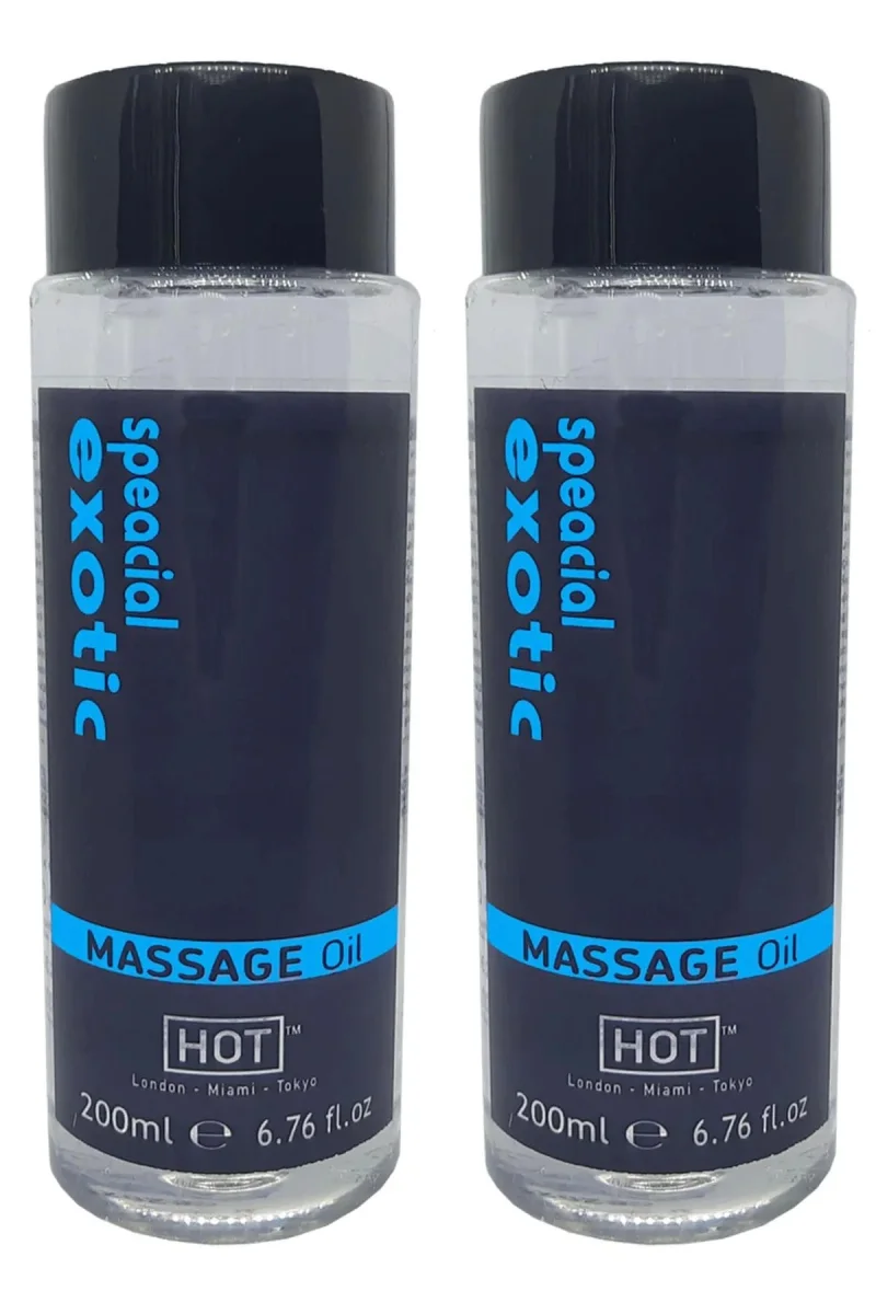 Special Exotic Massage Oil 400ml Aromalı Masaj Yağı X 2 ADET