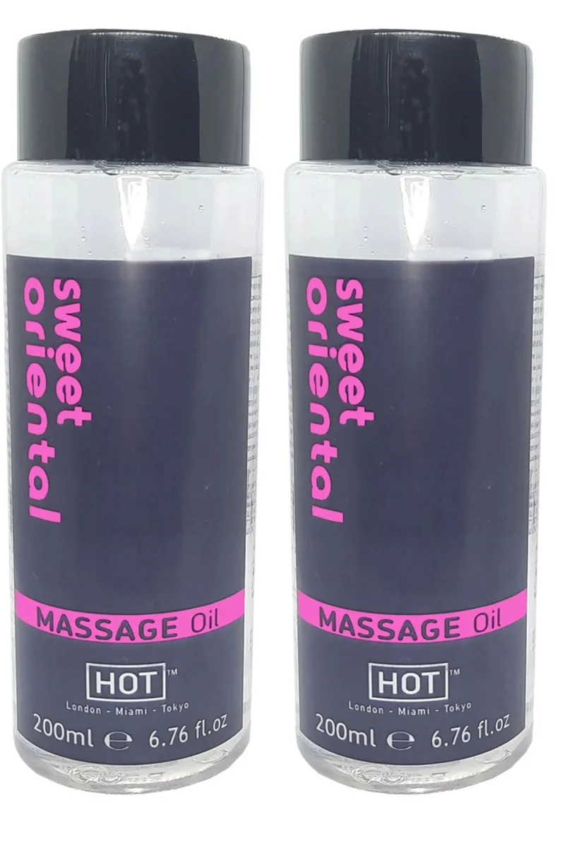 Sweet Oriental Aromalı rotik Aromaterapi Masaj Yağı 400ml X 2 ADET