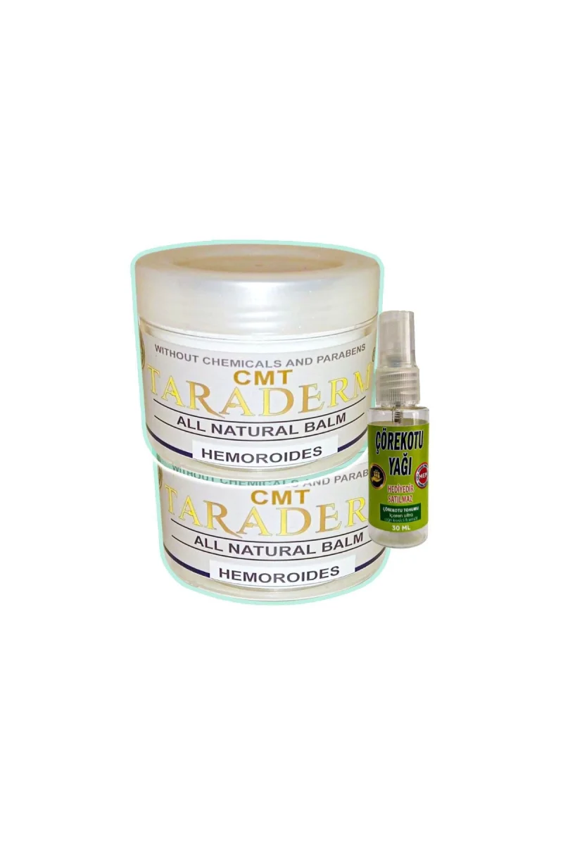 Taraderm 100 ml 2 Adet Rahatlatıcı Kremi + 30 ml Çörek Otu  Yağ