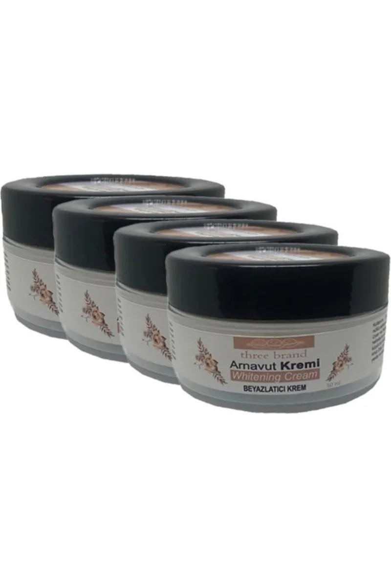 Three Brand 4lü Adet Arnavut Kremi Whitens Cream Tüm Bölge Aklık Kremi 50 ml HAZN926000419