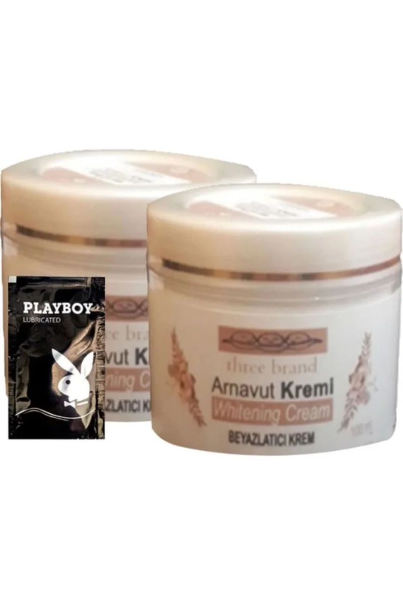 Three Brand Arnavut Kremi 100 ml Whitens Cream Antikara Kremi + 1 Adet Jel Hediye