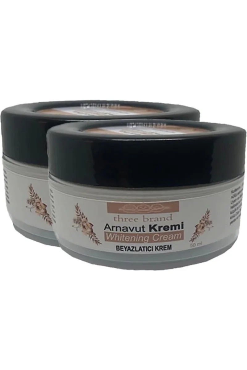 Three Brand Arnavutkremi 2li Adet Whitens Cream Tümbölge Aklık Kremi 50 ml
