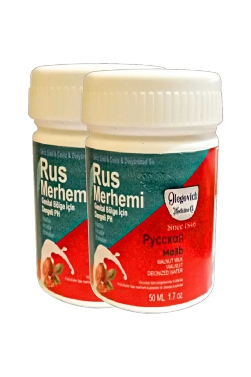 Valnut Milk & Walnut Russ Merhemi 2 Adet x 50 ml Kadın Özel Yerler Tüylere Krem -