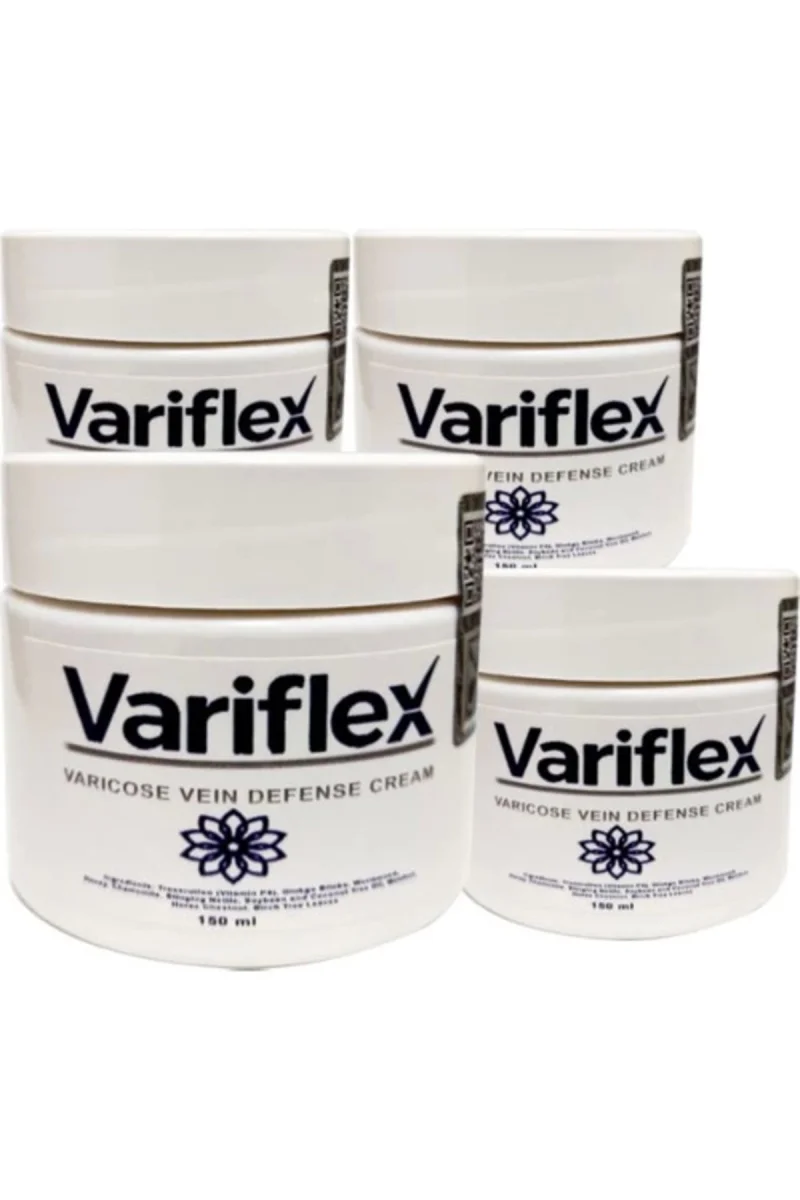 Variflex LSTKS052 4tane 150 ml Varicosel Cream Büyük Boy Bacak Kremi
