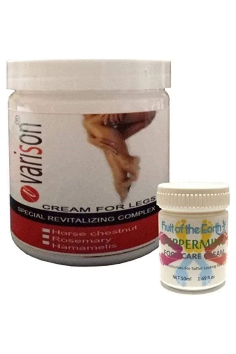 Varison Varicose Vein Defense Cream Diz Bacak Bakım Kremi 200ml+50ml Ayak