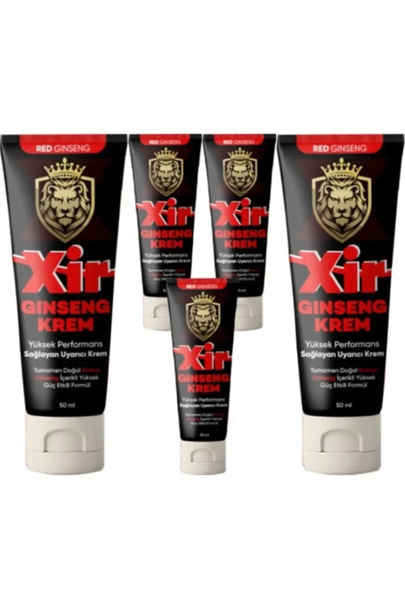 Xir Ginseng Mucizevi Sertleştiricili 3xeffect Cream 50 ml 5 Tane Erkeğe Özel Karışım Krem