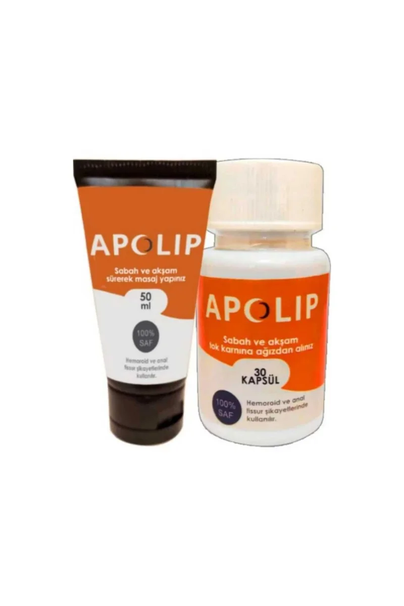 Apolip Hemo 30'lu 50 ml Hemo Krem