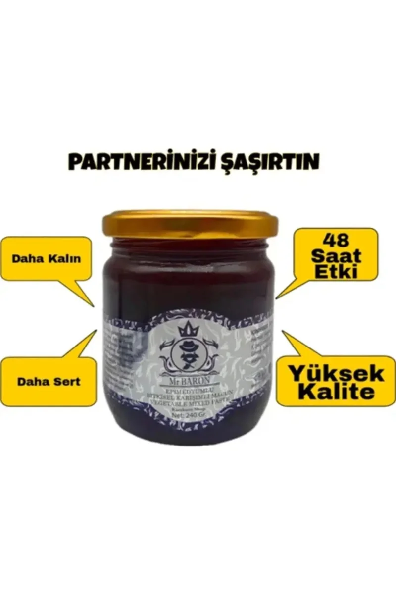 Mr. Baron Mucizevi Erkeklere Özel  Doğal Macun 240 gr