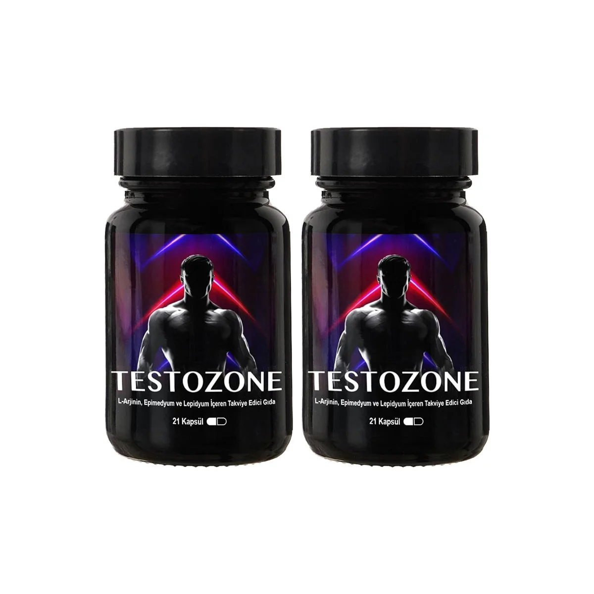 Testozone 2 Kutu Erkeklere Özel L-Argininli Lepidyumlu 21Li Formül