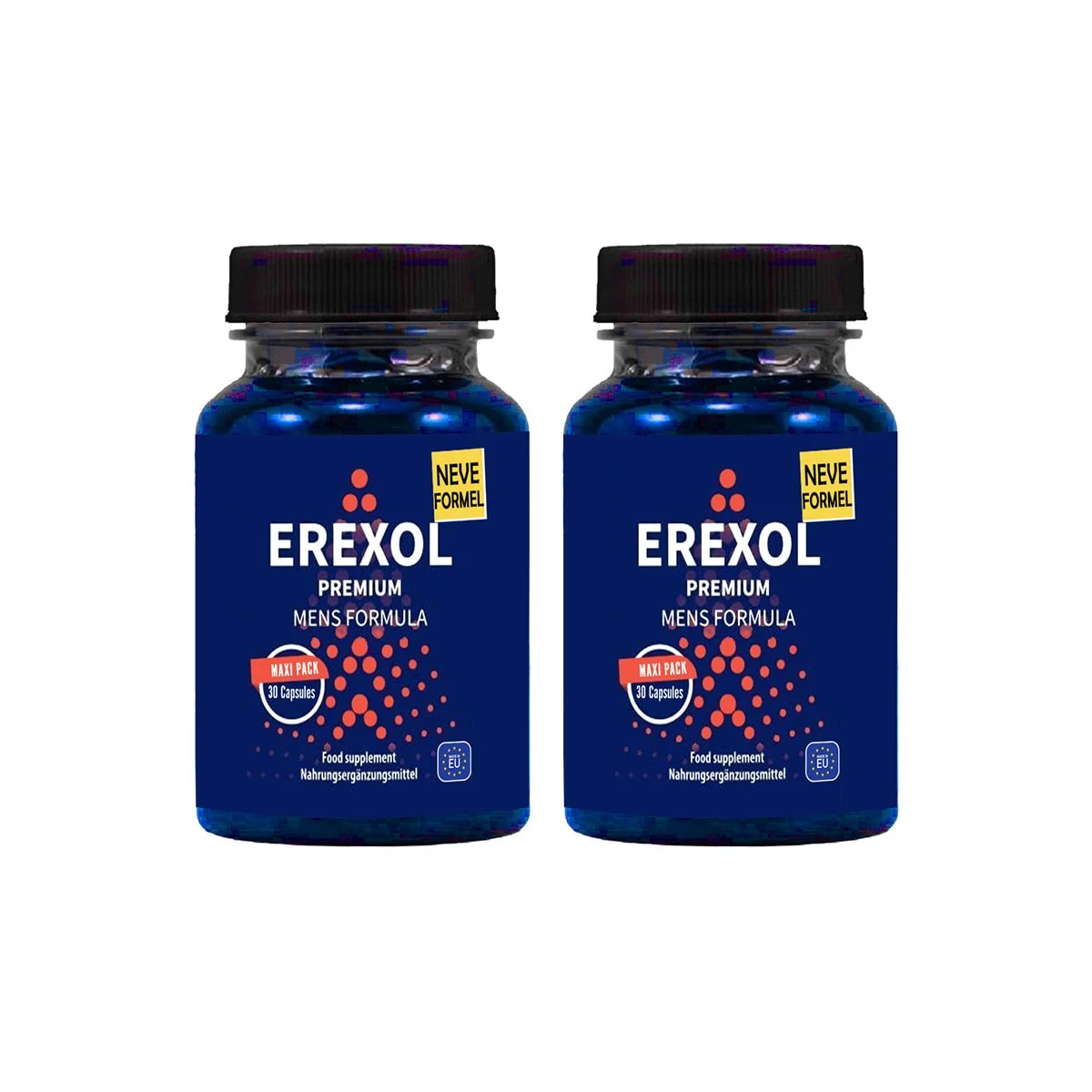 Erexol 2 Adet Erkekleri Desteklemeye L-argininli L-citrullineli macatozlu çinko Üzüm Extreli 30lu