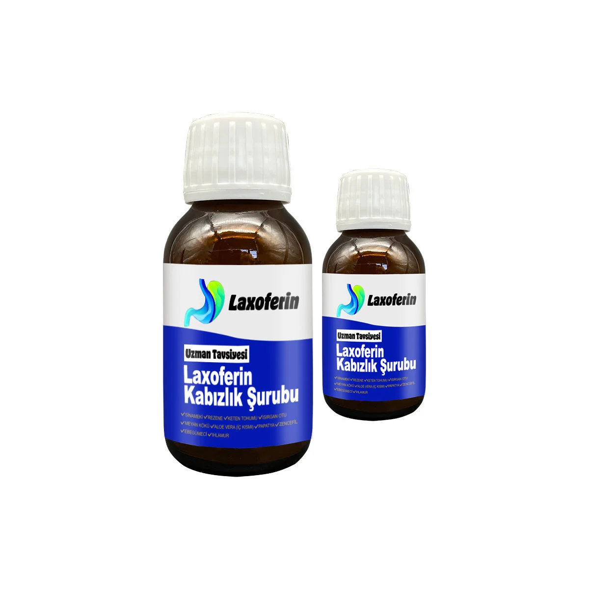 Laxoferin Şurup - 2 Adet Bay Bayan Kullanımına Uygun 50 ml