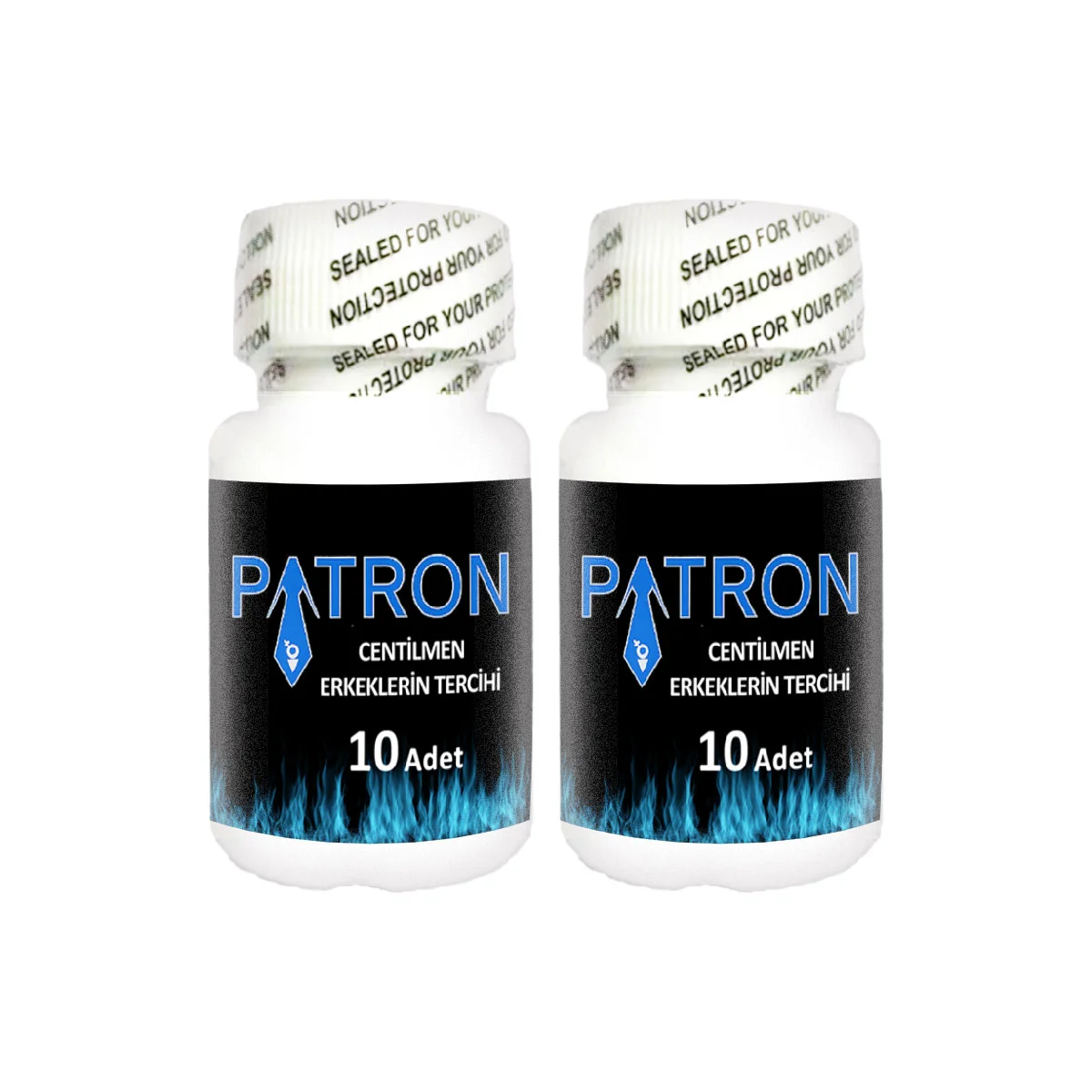 Patron 2 Adet Erkeklere Özel Maça-PanaxGinseng TribulusTerrestisli 10 lu Kapsüller