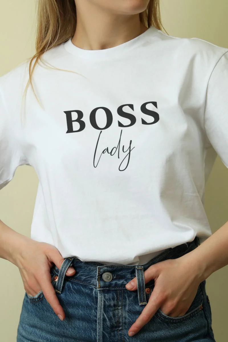 Unisex Oversize 24/1 Penye DTF Baskılı Tişört - DTF209