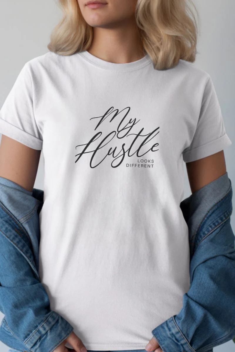 Unisex Oversize 24/1 Penye DTF Baskılı Tişört - DTF252
