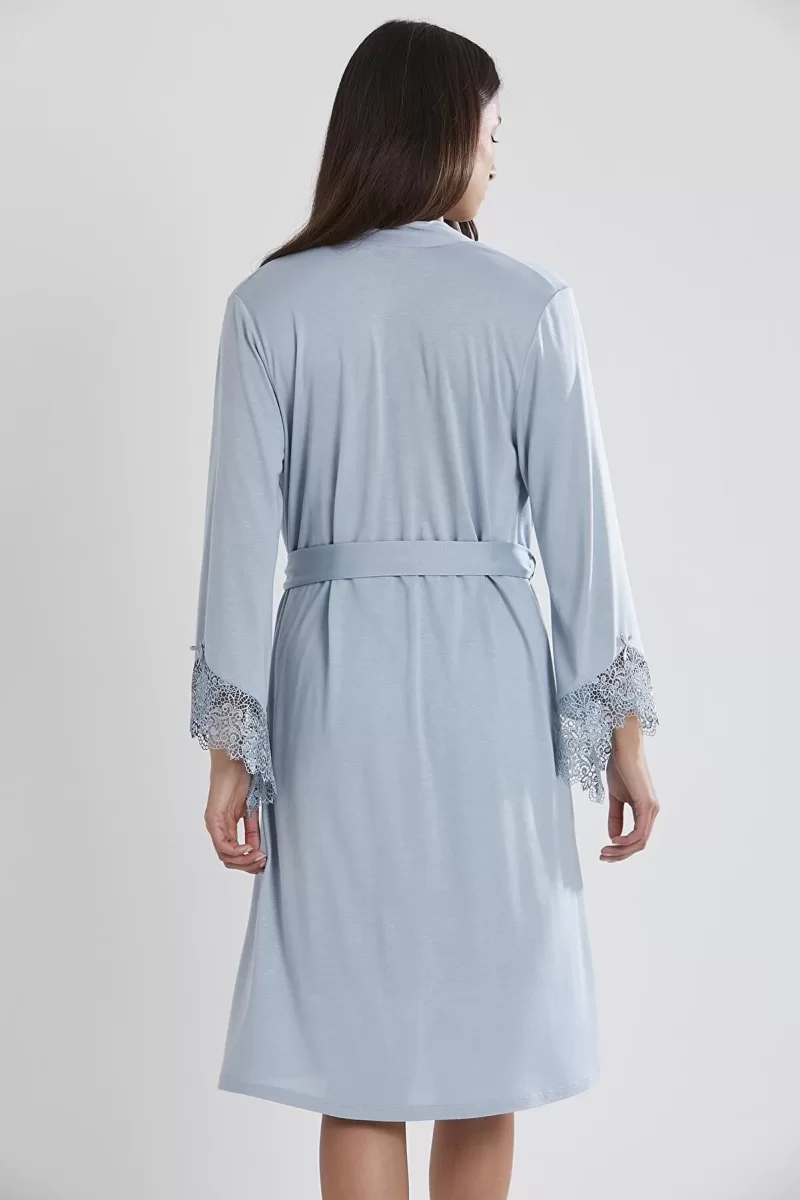 Pierre Cardin P5040 Bayan Penye Gecelik Sabahlık