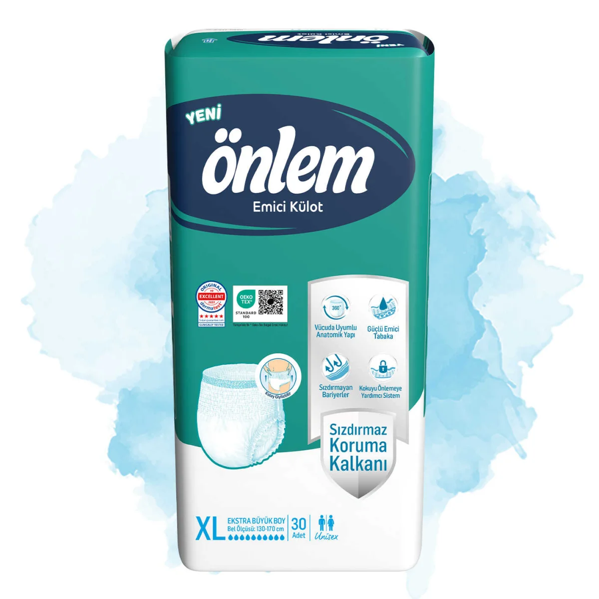 Emici Külot - XL - 120 Adet, 4 Paket
