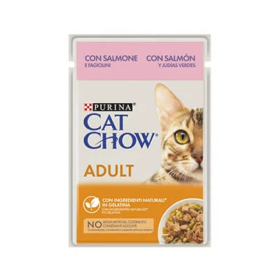 Pouch Somonlu Yetişkin Kedi Konservesi 12 Adet 85 Gr