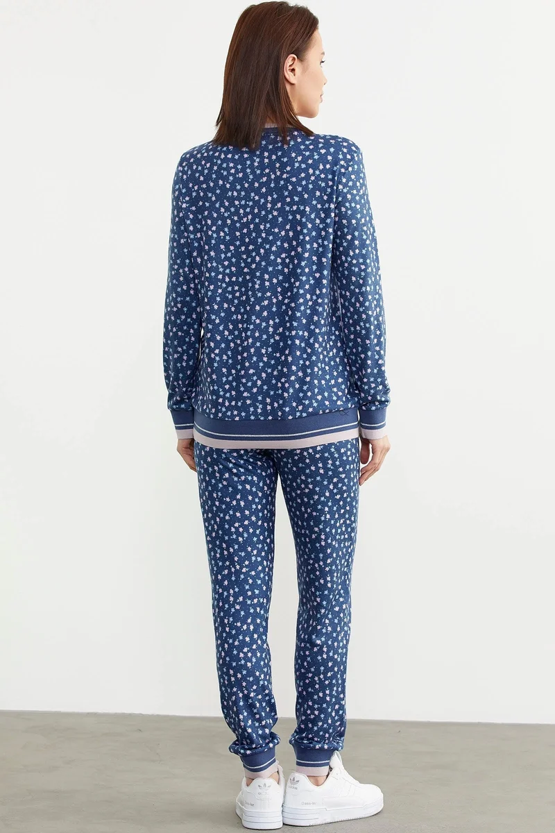 Sementa 76312 Desenli Yumoş Pijama Takım