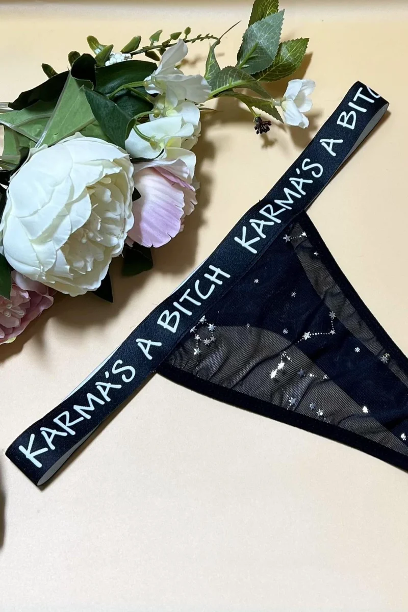 Yazılı String Tanga