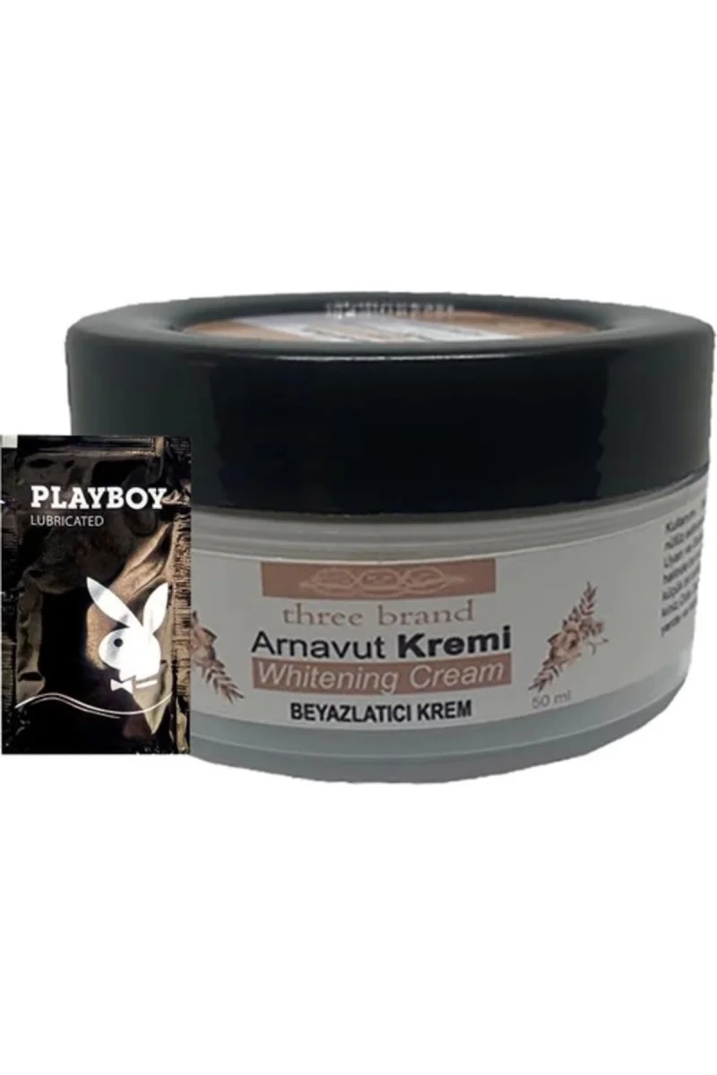 Three Brand Arnavut Kremi Whitens Cream 50 ml Sel Antikara Kremi  + 1 Adet Jel Hediye