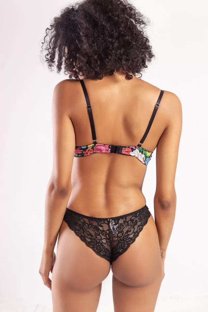 Garden Heavy Push up Bra, Siyah Konforlu ve Şık Sütyen