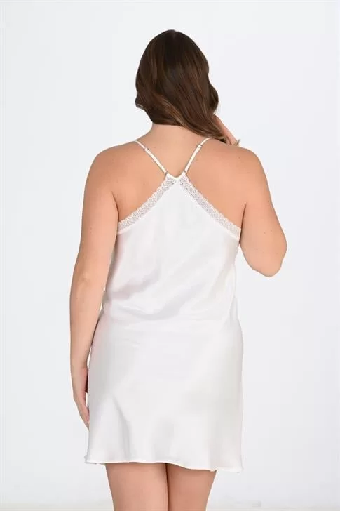 2'li Beyaz-Pembe Sabahlık Takımı Bigsize 6210