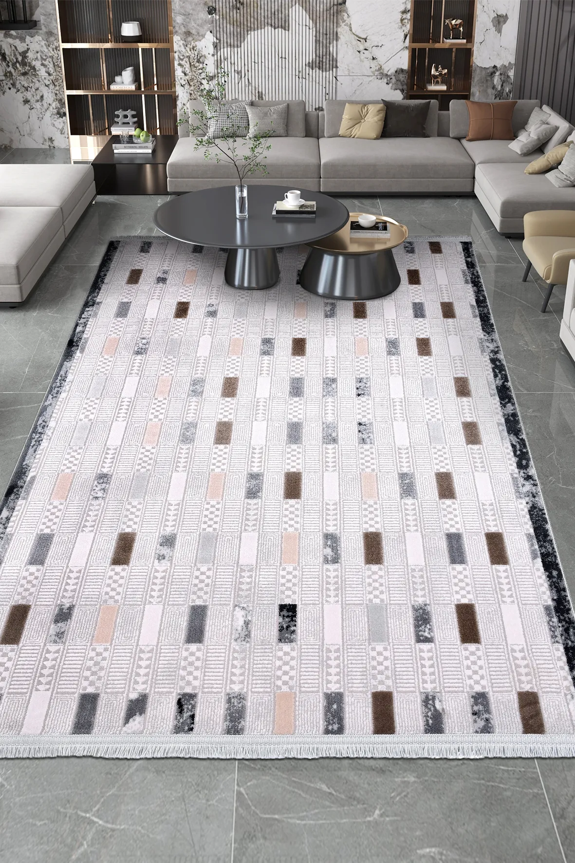 YoudayHomeCollection ROXSTONE Model Halı 120X350