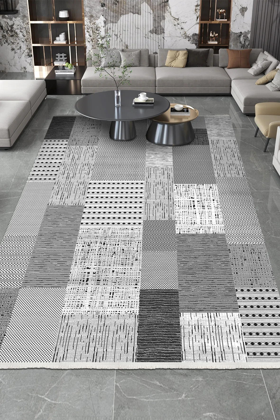 YoudayHomeCollection ROXSTONE Model Halı 80X250