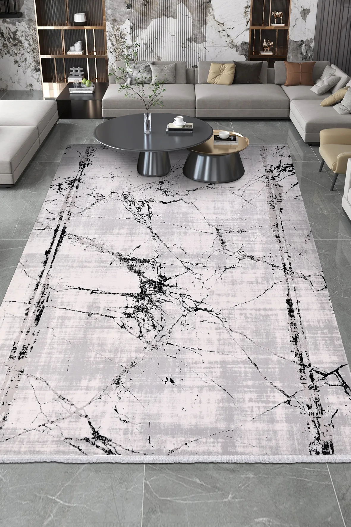 YoudayHomeCollection ROXSTONE Model Halı 150X300