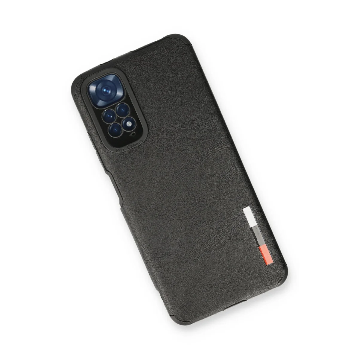 Redmi Note 11 Kılıf Loop Deri Silikon - Siyah