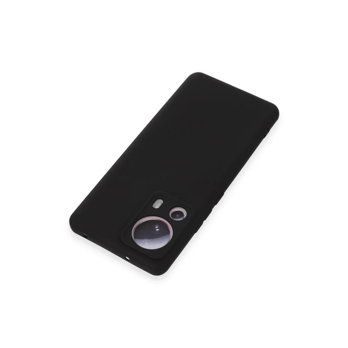 Mi 13 Lite Kılıf Nano içi Kadife Silikon - Siyah