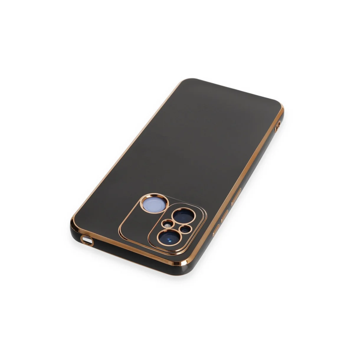 Redmi 12C Kılıf Volet Silikon - Siyah