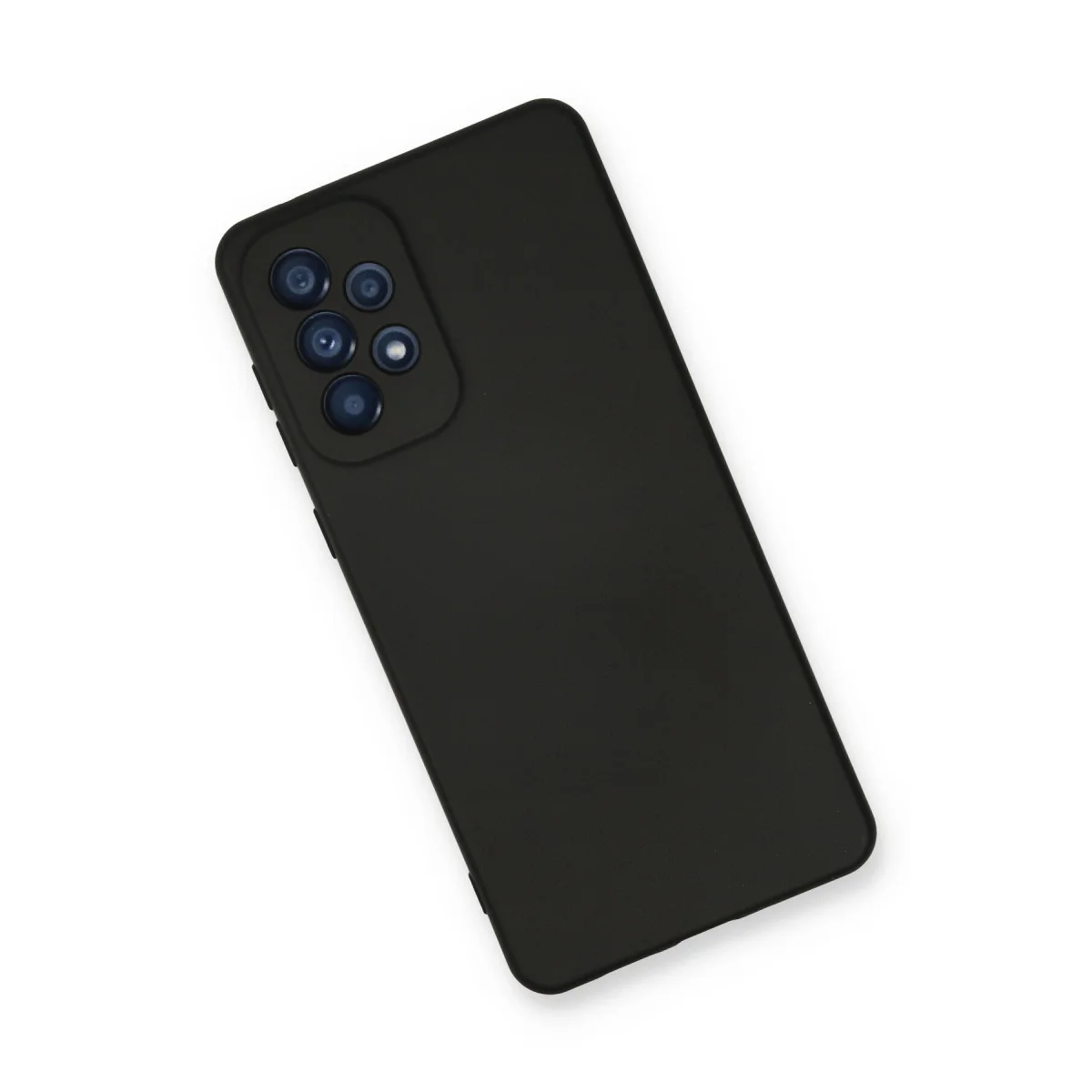 Galaxy A33 5G Kılıf Nano içi Kadife Silikon - Siyah