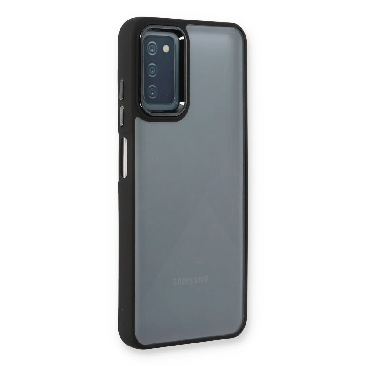 Galaxy A03S Kılıf Dora Kapak - Siyah