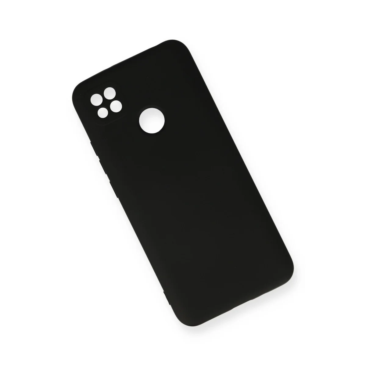 Redmi 9C Kılıf Nano içi Kadife Silikon - Siyah