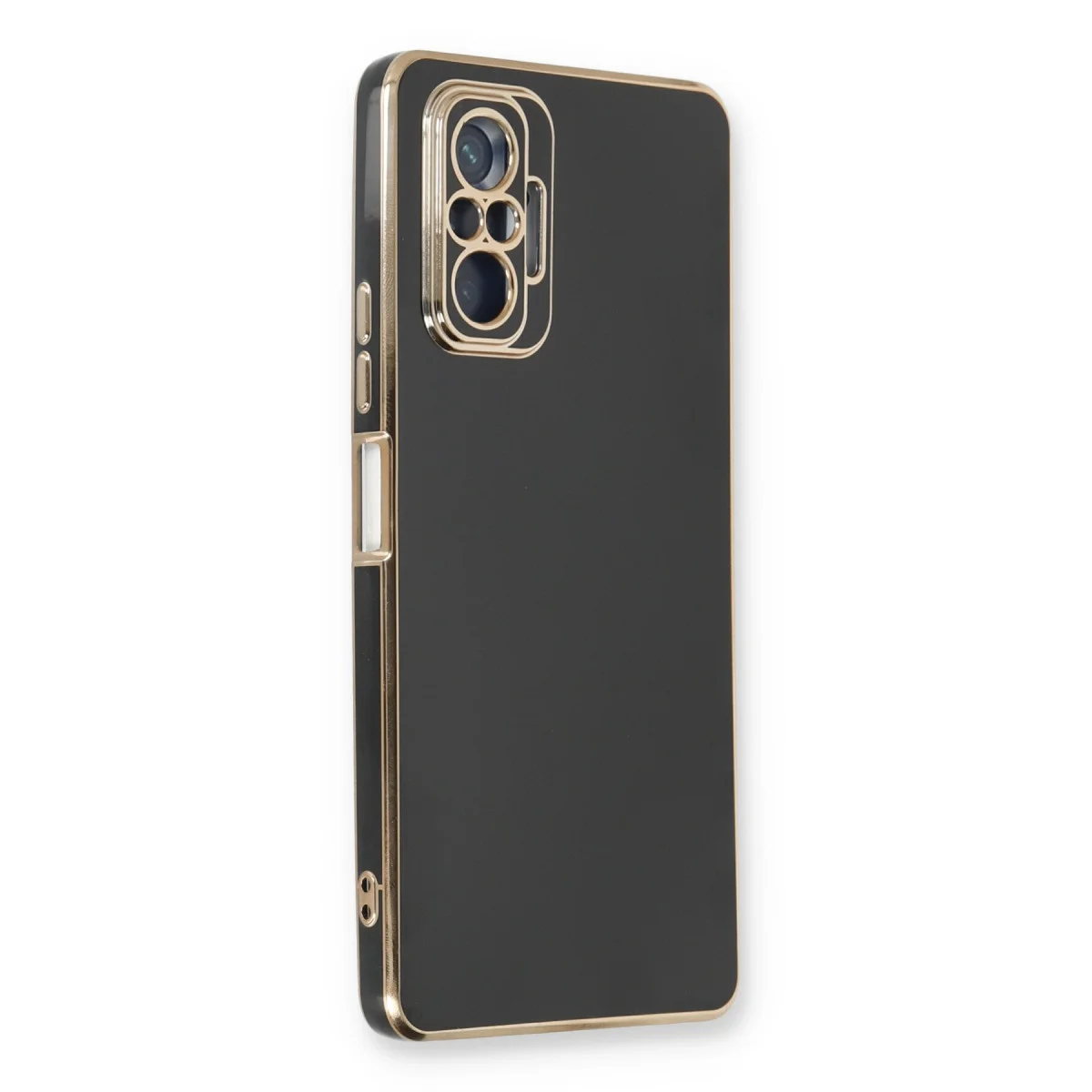 Redmi Note 10 Pro Kılıf Volet Silikon - Siyah