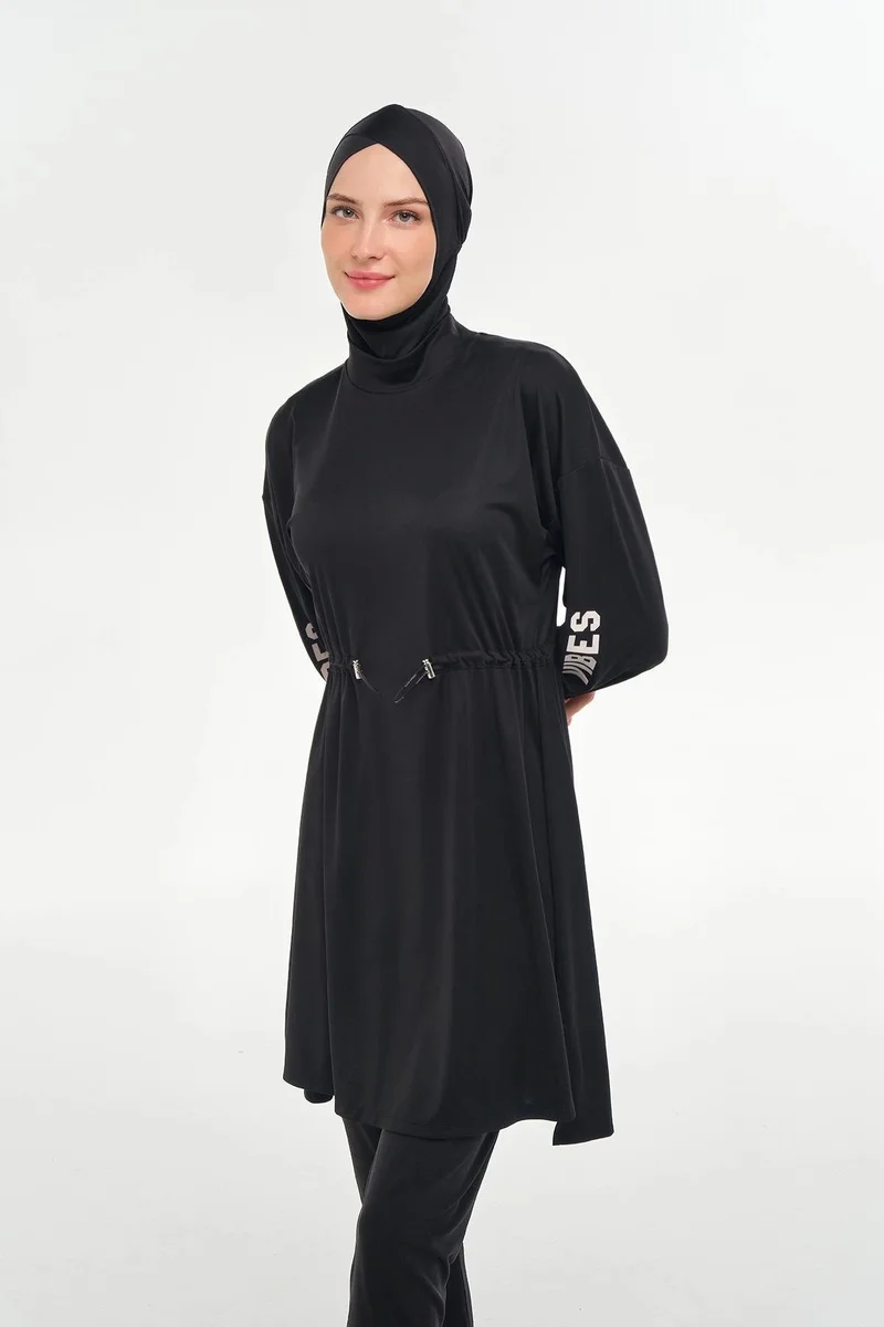 Rozamay 3132 Opal Uzun Kollu Tesettür Mayo