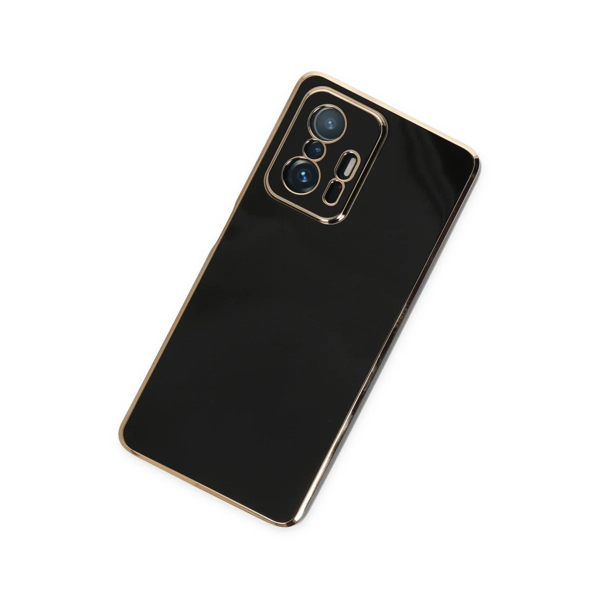 Mi 11T Pro Kılıf Volet Silikon - Siyah