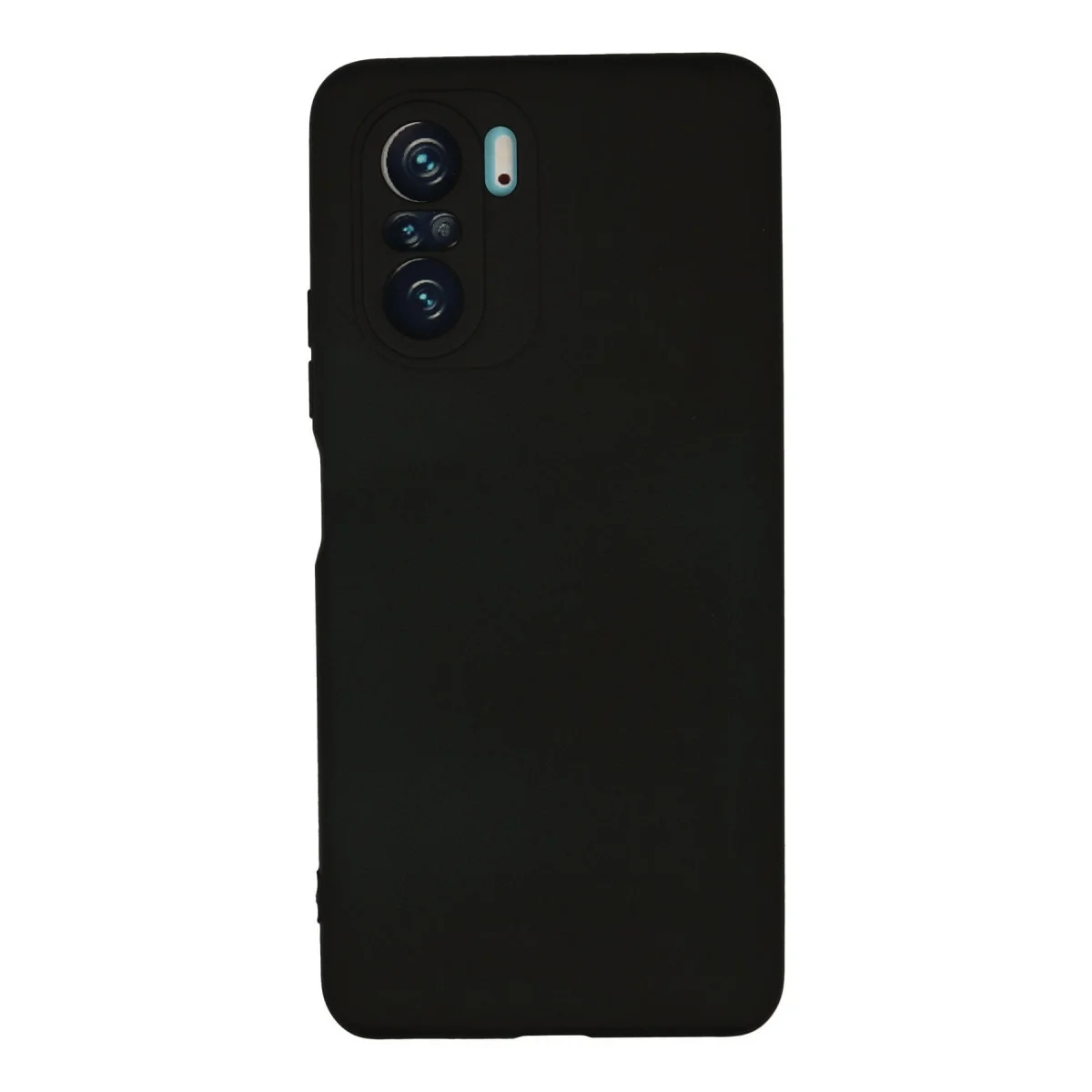 Poco F3 Kılıf Nano içi Kadife Silikon - Siyah