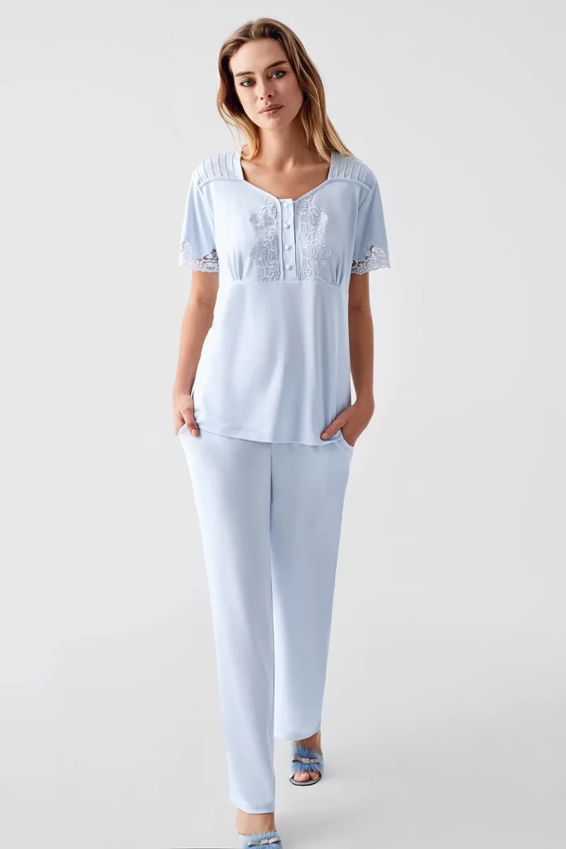 Freshness 322 Kadın Sabahlıklı Pijama Takımı