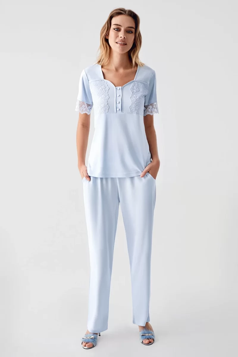 Freshness 321 Kadın Sabahlıklı Pijama Takımı