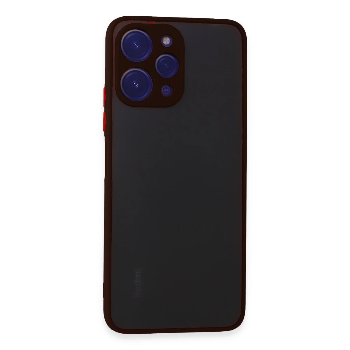 Redmi 12 Kılıf Montreal Silikon Kapak - Siyah