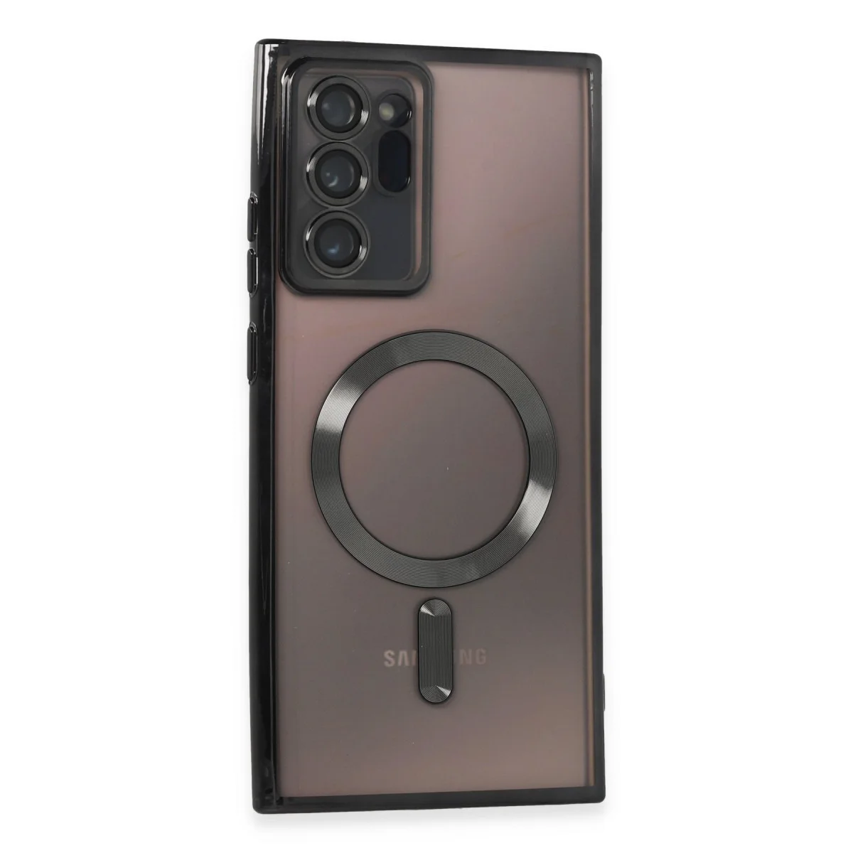 Galaxy Note 20 Ultra Kılıf Kross Magneticsafe Kapak - Siyah