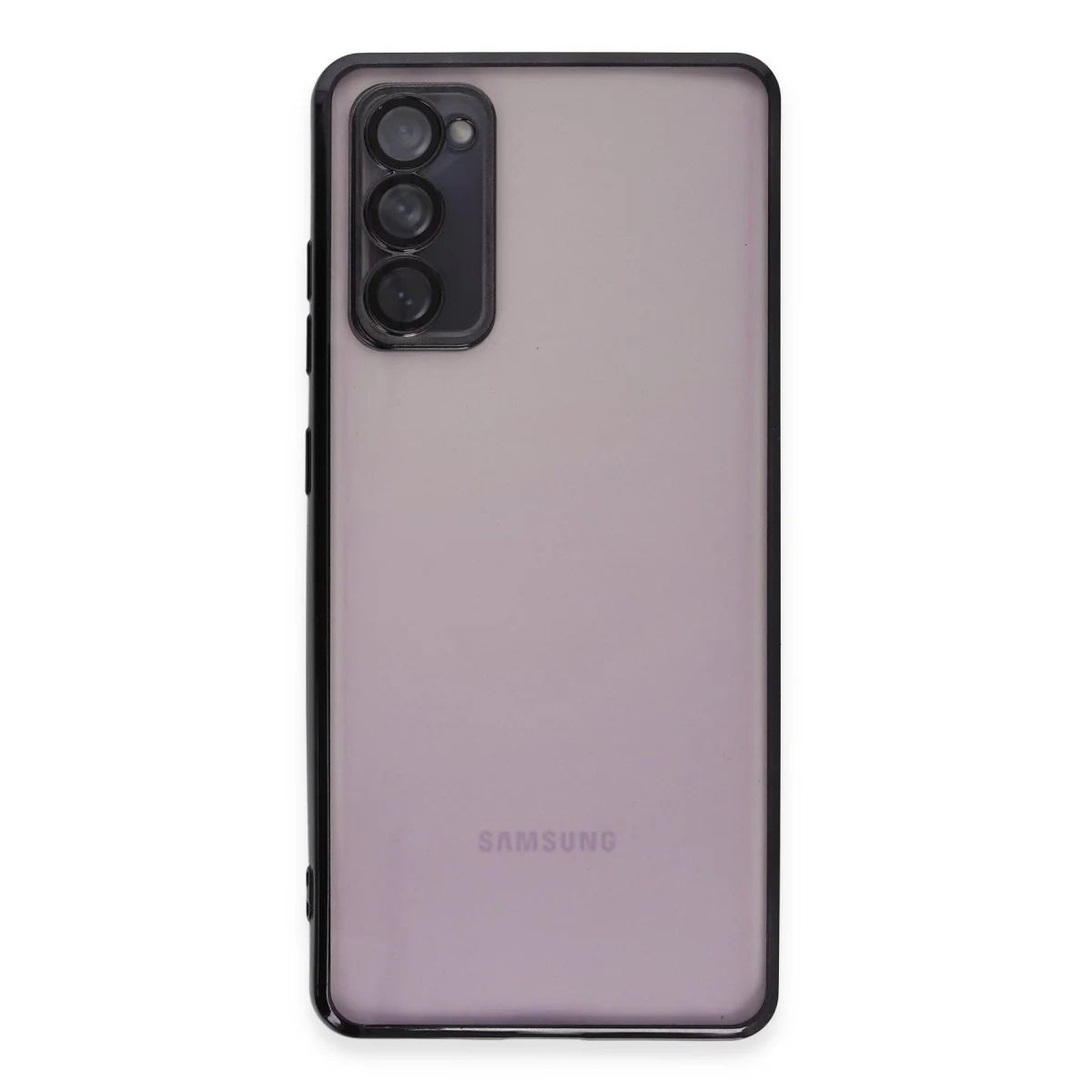 Galaxy S20 FE Kılıf Razer Lensli Silikon - Siyah