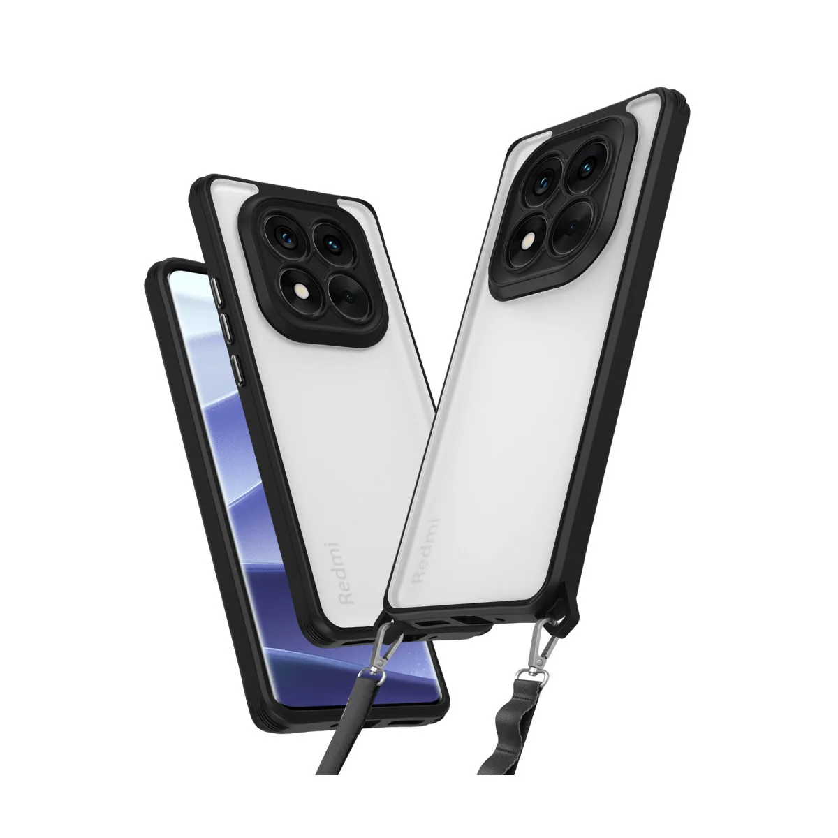 Redmi Note 14 Pro Plus Kılıf Penta Silikon Kılıf - Siyah