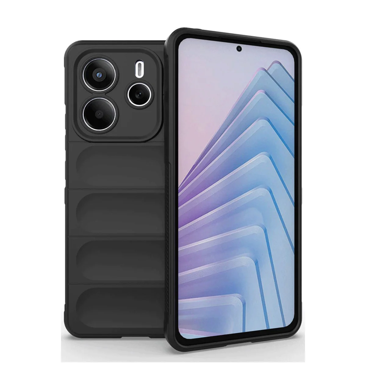 Redmi Note 14 4G Kılıf Optimum Silikon - Siyah