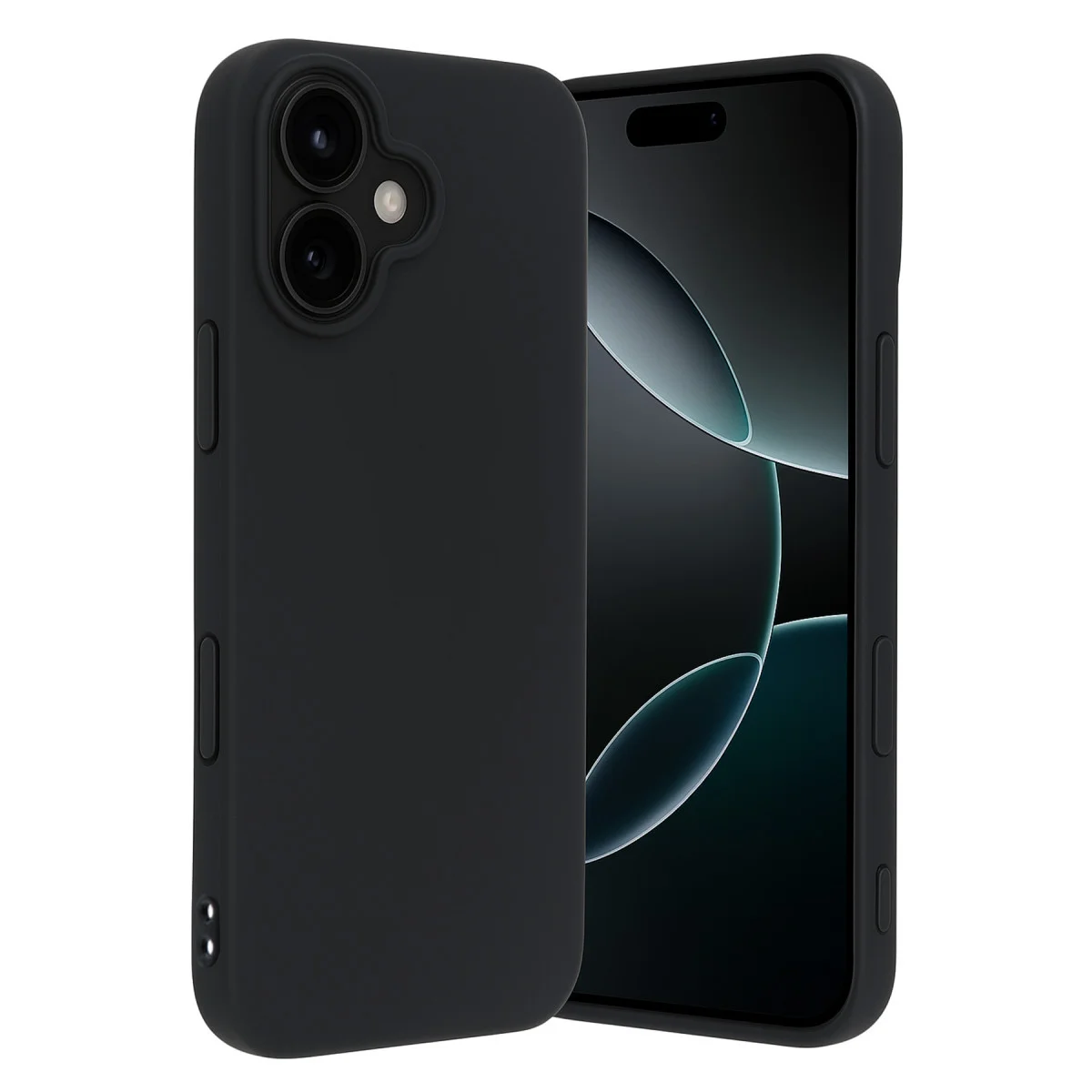iPhone 17 First Silikon - Siyah