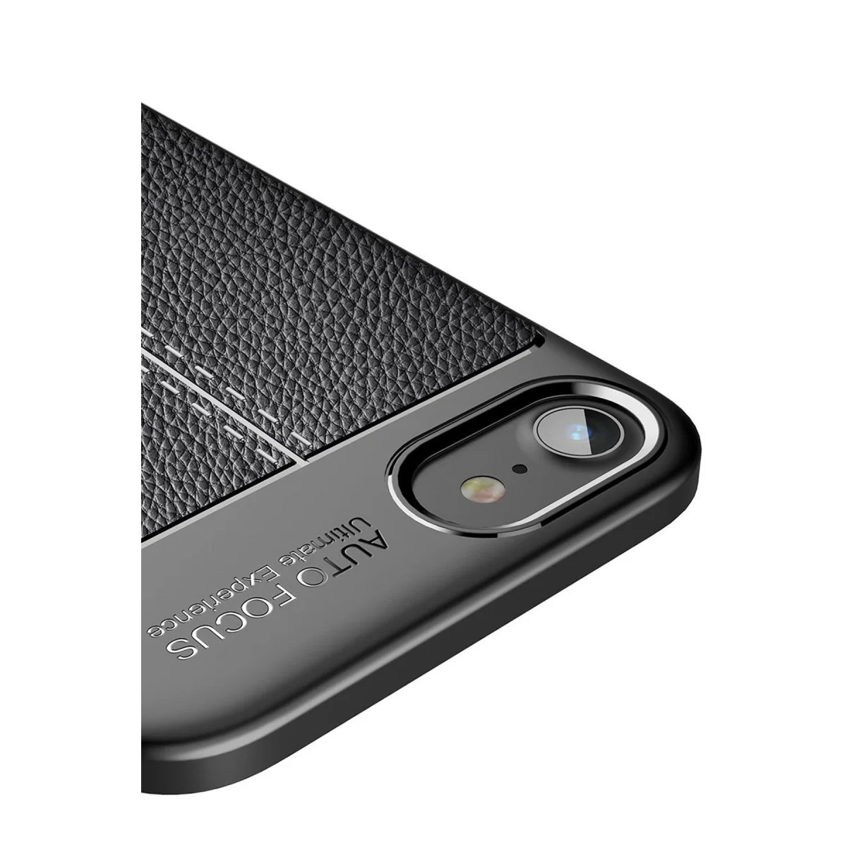 iPhone 7 Kılıf Auto Focus Kapak - Kırmızı